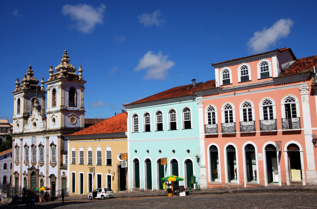 Tour panoramique de la ville basse de Salvador de Bahia