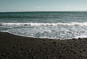 tenerife plage sable noir